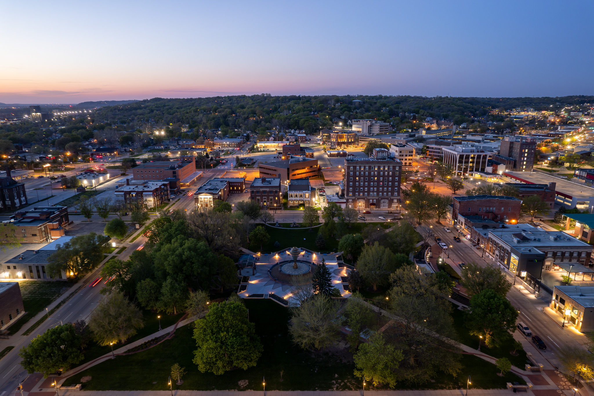 Council Bluffs Aerial Videography