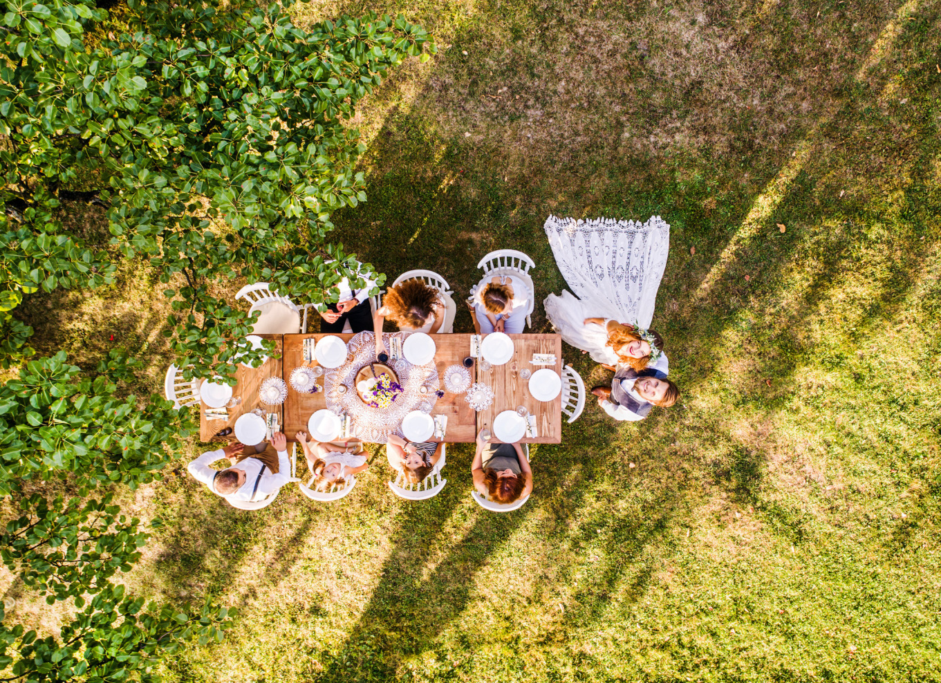 Wedding Aerial Photography